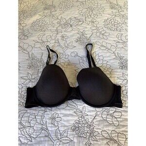 Calvin Klein Adjustable strap underwire Bra 34C black